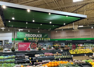 Sobeys Highland, Ontario Nationwide store renovations delivered using laser scanning and BIM to support accurate store planning and fixture coordination. From as-built documentation through design, permits, tender, and construction, each store is delivered to Sobeys’ design standards.
